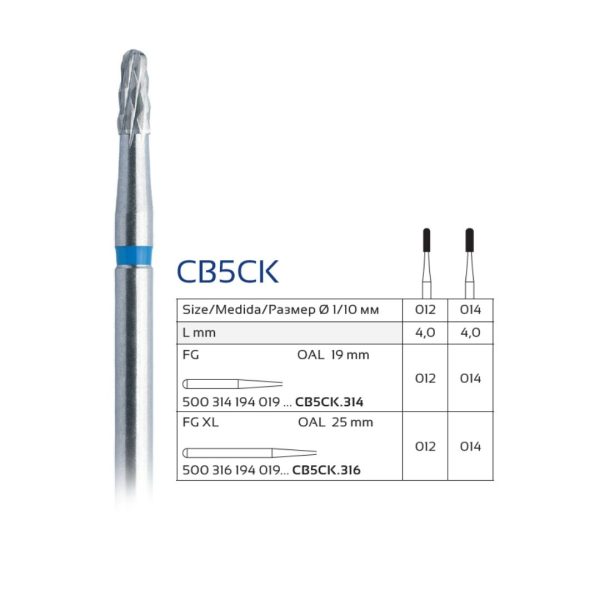 Set 5x Freza pentru Taierea Coroanelor CB5CK